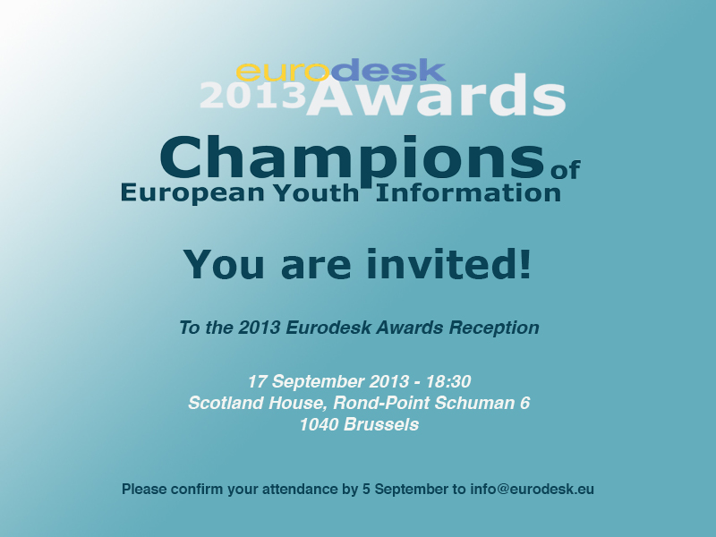 Eurodesk Awards Ceremony